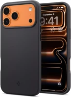 Apple ACS10270 Spigen silicone fit magfit  iphone 17 pro max tok, magsafe, black, fekete kép