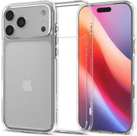 Apple ACS10278 Spigen ultra hybrid  iphone 17 pro max tok, crystal clear, átlátszó kép