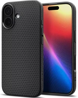 Apple ACS10369 Spigen liquid air  iphone 17 tok, matte black, fekete kép