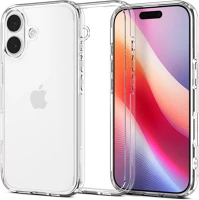 Apple ACS10376 Spigen ultra hybrid  iphone 17 tok, crystal clear, átlátszó kép