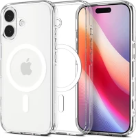 Apple ACS10380 Spigen ultra hybrid magfit  iphone 17 tok, magsafe, clear white, fehér kép