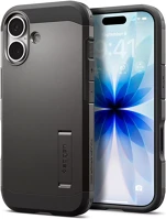 Apple ACS10392 Spigen tough armor t magfit iphone 17 tok, magsafe, gunmetal, szürke kép