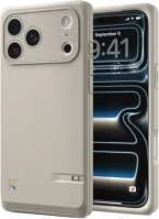 Apple ACS10479 Spigen classic ls  iphone 17 pro tok, magsafe, stone, szürke kép