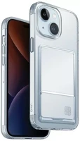 Apple AFIDTRAN AIR Uniq air fender  iphone 15 kártyatartós tok, átlátszó kép
