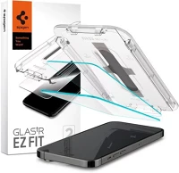 Apple AGL05214 iphone 14 pro tempered kijelzővédő fólia felhelyező kerettel (2db) kép