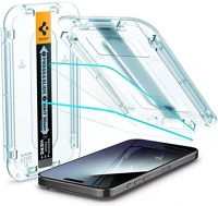 Apple AGL06872 iphone 15 pro max tempered kijelzővédő fólia felhelyező kerettel (2db) kép