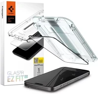 Apple AGL06899 iphone 15 pro tempered kijelzővédő fólia felhelyező kerettel, fekete kép