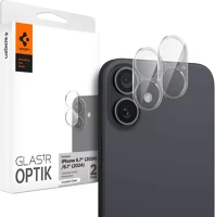 Apple AGL07923 iphone 16 plus / 16 tempered kameravédő fólia, crystal clear / átlátszó kép