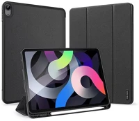 Apple AIR 4/5/6 10.9 Dux ducis domo ipad air 4/5/6 10.9 kihajtható tok pencil tartóval, fekete kép