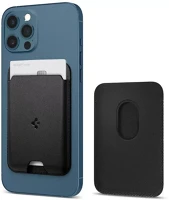 Apple AMP02284 Spigen valentinus  iphone magsafe kártyatartó, fekete kép