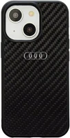 Apple AU-TPUPCIP14-R8/D2-BK Audi carbon fiber stripe iphone 13 / 14 / 15 tok, fekete kép