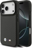 Apple BMHMP17L24CFMMK Bmw m kevlar matt  iphone 17 pro magsafe hátlap tok, fekete kép
