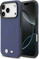 Apple BMHMP17L25PFWSMB Bmw m fw metal logo iphone 17 pro magsafe hátlap tok, kék kép