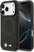 Apple BMHMP17L25PFWSMK Bmw m fw metal logo  iphone 17 pro magsafe hátlap tok, fekete kép