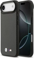Apple BMHMP17M24CFMMK Bmw m kevlar matt  iphone air (2025) magsafe hátlap tok, fekete kép
