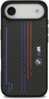 Apple BMHMP17M25CFSTSK Bmw m kevlar lines & logo iphone air (2025) magsafe hátlap tok, fekete kép