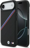 Apple BMHMP17M25PCSPEK Bmw m tricolor metal logo  iphone air (2025) magsafe hátlap tok, fekete kép