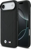 Apple BMHMP17M25PSECHK Bmw m quilted logo  iphone air (2025) magsafe hátlap tok, fekete kép