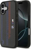 Apple BMHMP17S25CFSTSK Bmw m kevlar lines & logo  iphone 17 magsafe hátlap tok, fekete kép