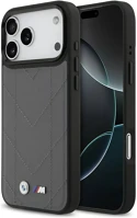 Apple BMHMP17X25PSECHA Bmw m quilted logo  iphone 17 pro max magsafe hátlap tok, antracit szürke kép