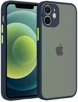 Apple CEL-MATT-IPH1354-BLG Iphone 13 mini műanyag tok, kék-zöld kép