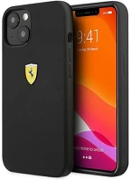 Apple FESSIHCP13SBK Ferrari silicone  iphone 13 mini hátlap tok, fekete kép