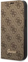Apple GUBKP14SHG4SHW Guess 4g vintage gold iphone 14 flip tok, barna kép
