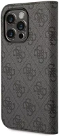 Apple GUBKP14XHG4SHK Guess 4g metal camera outline iphone 14 pro max flip tok, fekete kép