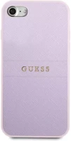 Apple GUHCI8PSASBPU Guess pu saffiano  iphone se 2022/2020/8/7 bőr hátlap tok, lila kép