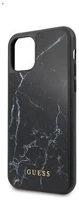 Apple GUHCN65HYMABK Guess marble  iphone 11 pro max hátlap tok, fekete márvány kép