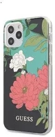 Apple GUHCP12LIMLFL01 Guess pc/tpu flower iphone 12 pro max hátlap tok, fekete kép