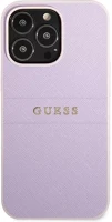 Apple GUHCP13LPSASBPU Guess pu saffiano  iphone 13 pro bőr hátlap tok, lila kép