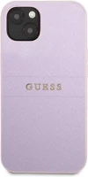 Apple GUHCP13SPSASBPU Guess pu saffiano  iphone 13 mini bőr hátlap tok, lila kép