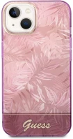Apple GUHCP14MHGJGHP Guess jungle iphone 14 plus hátlap tok, rózsaszín kép