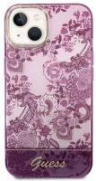 Apple GUHCP14MHGPLHF Guess porcelain collection  iphone 14 plus hátlap tok, rózsaszín kép
