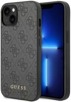 Apple GUHCP14SG4GFGR Guess 4g metal gold  iphone 14 hátlap tok, szürke kép