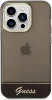 Apple GUHCP14XHGCOK Guess camera outline translucent iphone 14 pro max hátlap tok, fekete kép