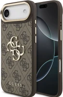 Apple GUHCP17M4GMGCBR Guess pu leather 4g metal logo gold frame kép