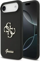 Apple GUHCP17MSC4GSMK Guess silicone big 4g logo bottom script kép