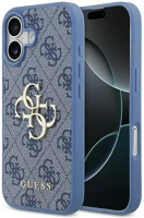 Apple GUHCP17S4GMGBL Guess 4g big logo  iphone 17 hátlap tok, kék kép