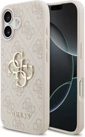 Apple GUHCP17S4GMGPI Guess 4g big logo  iphone 17 hátlap tok, rózsaszín kép