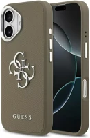 Apple GUHCP17SPG4SMCEW iphone 17 hátlap tok kameravédő peremmel, barna-ezüst kép