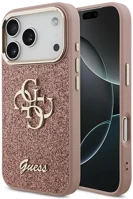 Apple GUHCP17XHG4SGCP iphone 17 pro max csillámos hátlap tok, rózsaszín kép