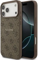 Apple GUHMP17LG4GFRW Guess 4g ring classic logo  iphone 17 pro magsafe hátlap tok, barna kép