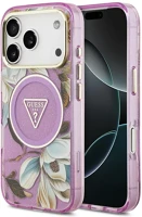 Apple GUHMP17LHFLPEDU iphone 17 pro csillámos hátlap tok kameravédő peremmel, magsafe, lila kép