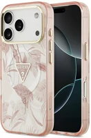 Apple GUHMP17LHMILVTGP iphone 17 pro hátlap tok kameravédő peremmel, magsafe, rózsaszín-arany kép