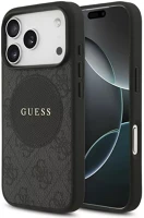 Apple GUHMP17LP4PGRSGK Guess 4g circle classic logo  iphone 17 pro magsafe tok, fekete kép