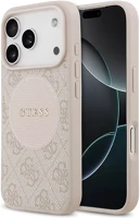 Apple GUHMP17LP4PGRSGP Guess 4g circle classic logo  iphone 17 pro magsafe tok, rózsaszín kép