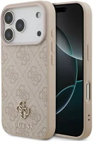 Apple GUHMP17LP4SM4MP Guess 4g small 4g and classic  iphone 17 pro magsafe hátlap tok, rózsaszín kép