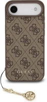 Apple GUHMP17MGF4GCW Guess 4g charm  iphone air (2025) tone on tone hátlap tok, barna kép
